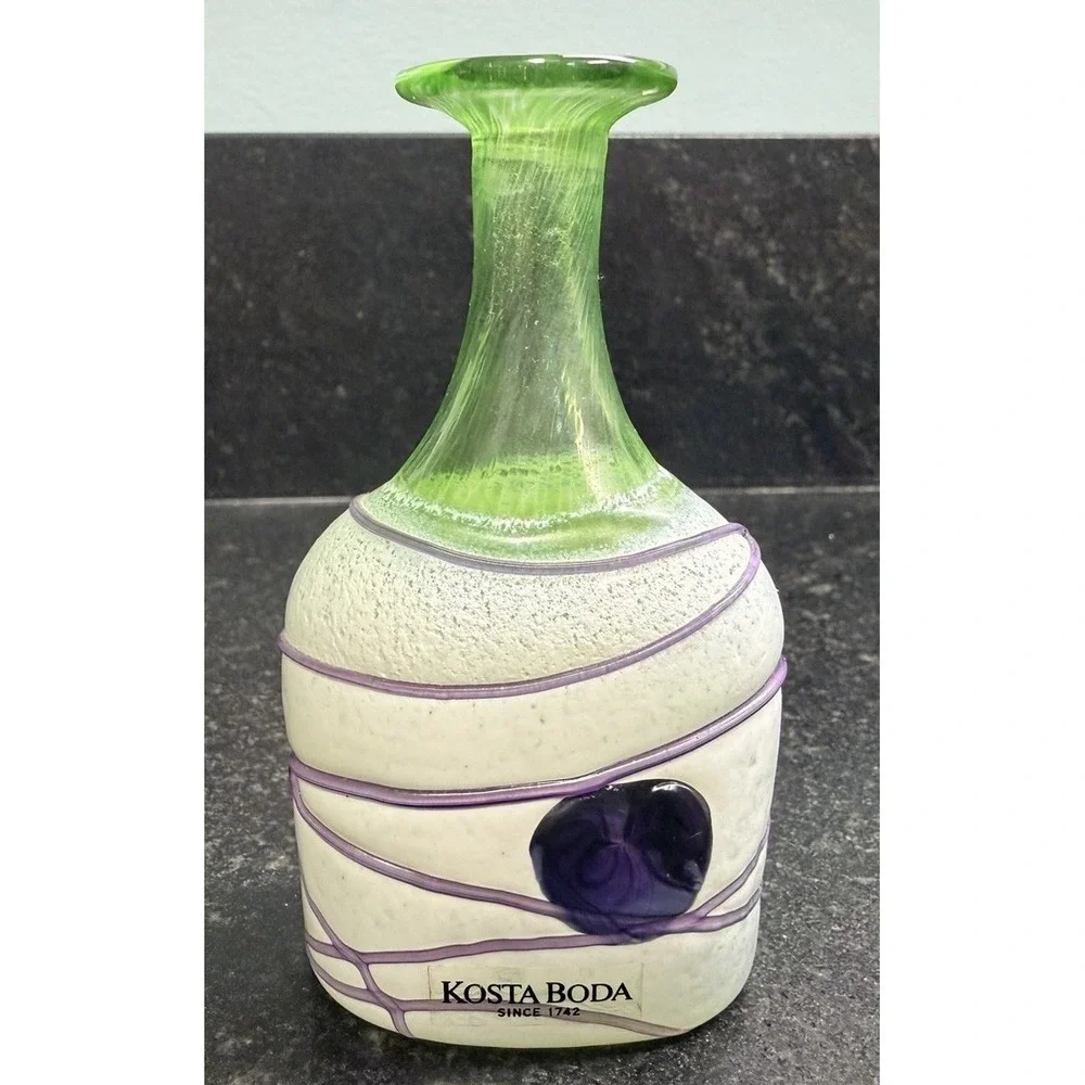 Kosta Boda Bertil Vallien Galaxy Mini Vase 3.5